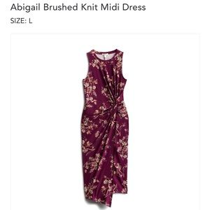 Abigail Knit Midi Dress
